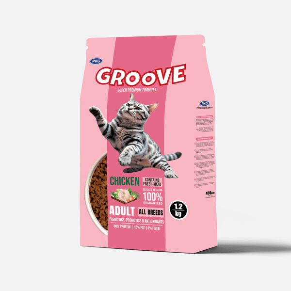 groove cat food - chicken 1.2 kg