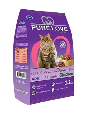 Purelove Adult Cat Food Chicken 1.2 KG