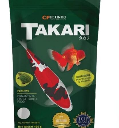 Takari Fish Food Green Color - 1mm