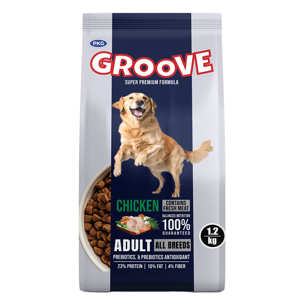 Groove Dog Food - Chicken Flavor - 1.2 KG - Image 2