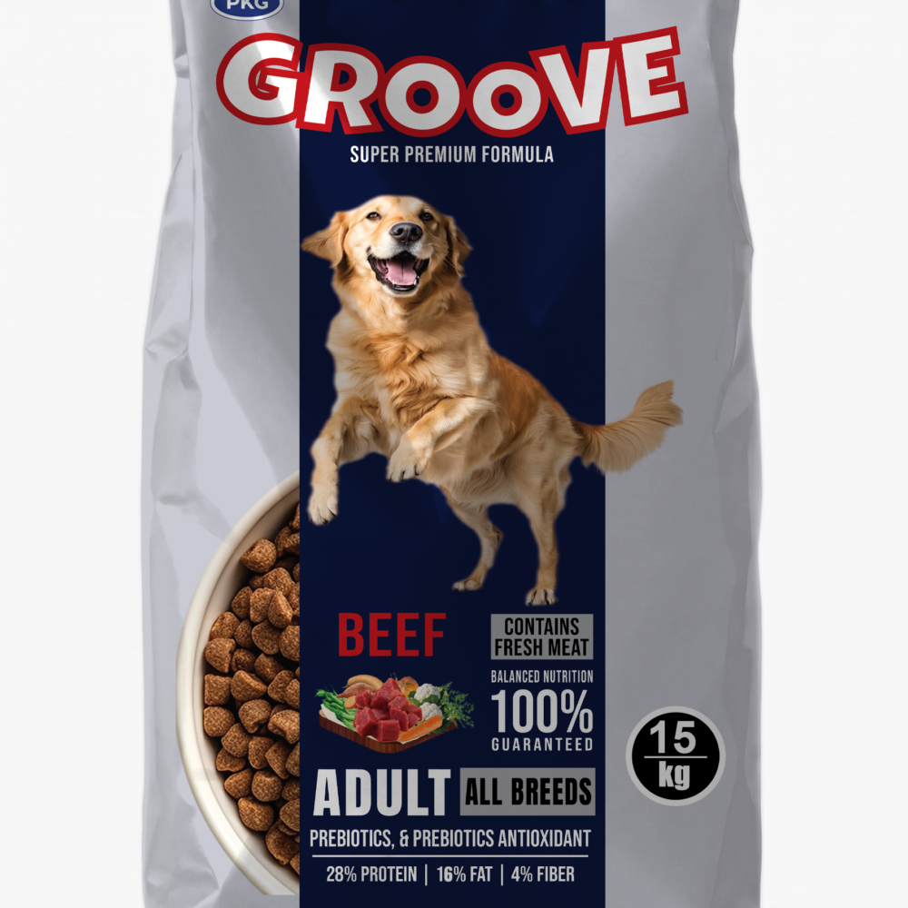 Groove Dog Food-High protein formula