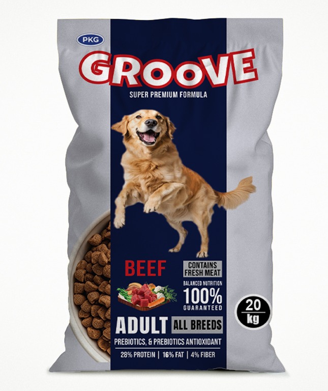 Groove Dog Food-High protein formula