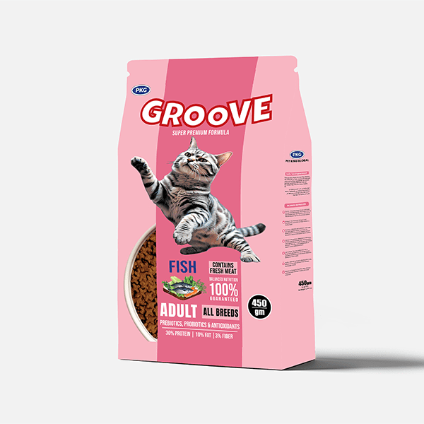 groove cat food - fish 450 Gram