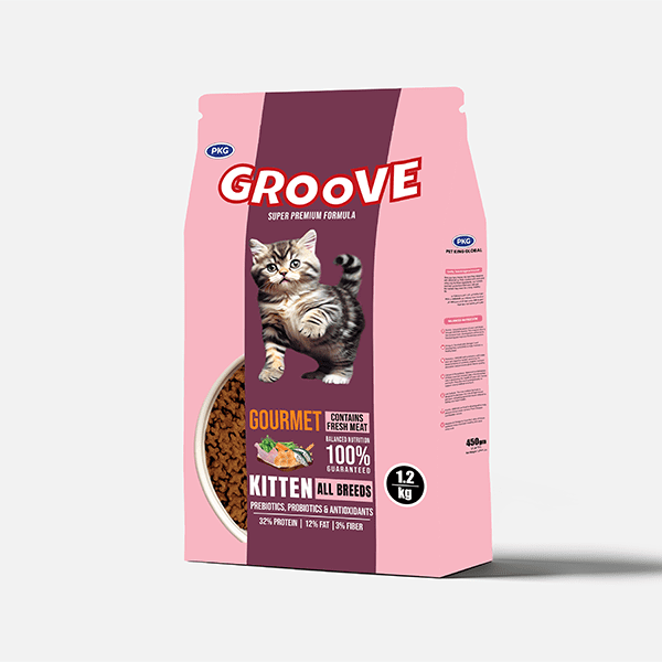 groove kitten food - cat gourmet 1.2 kg
